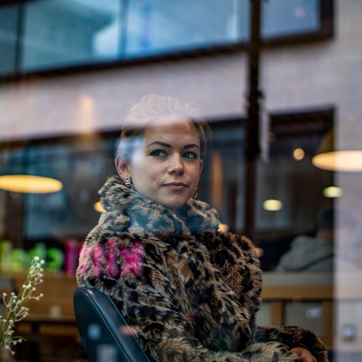 Portrait of Nova Marin, group coordinator and fusion cooking expert